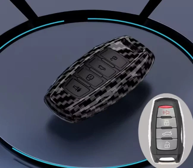 ABS Remote Key Fob Cover Case For Great Wall Haval H1 H4 H6 H7 H9 Jolion Carbon