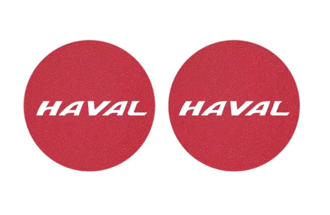 2pcs Car Water Cup Bottle Holder Anti-slip Mat Pad Suede For Haval Jolion H6 GT