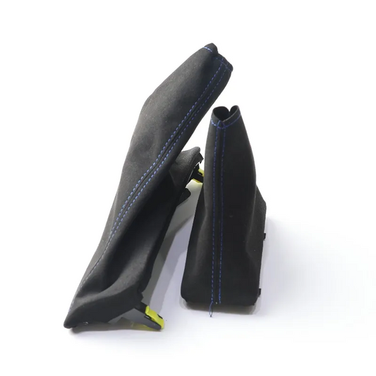 FG XR6 Turbo G6 Ford Alcantara Blue STITCH Gear Shifter & Handbrake Boot Cover