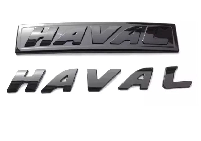 Haval H6/GT -NOT PHEV- Black Out Badges -GWM Chrome delete