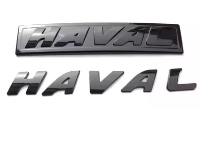Haval H6/GT -NOT PHEV- Black Out Badges -GWM Chrome delete
