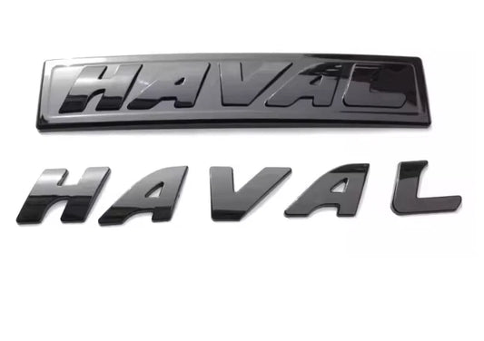 Haval H6/GT -NOT PHEV- Black Out Badges -GWM Chrome delete