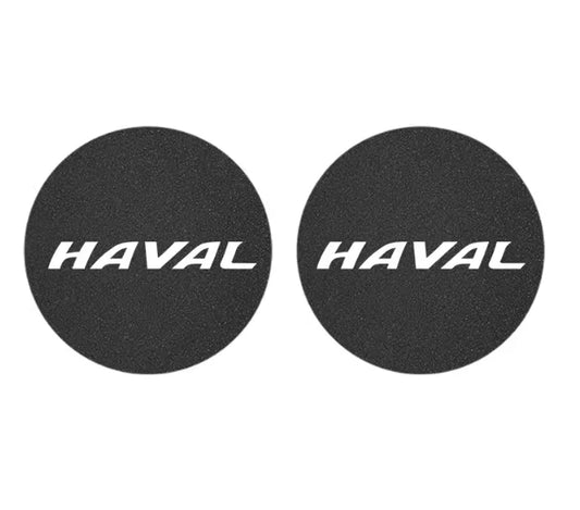 2pcs Car Water Cup Bottle Holder Anti-slip Mat Pad Suede For Haval Jolion H6 GT
