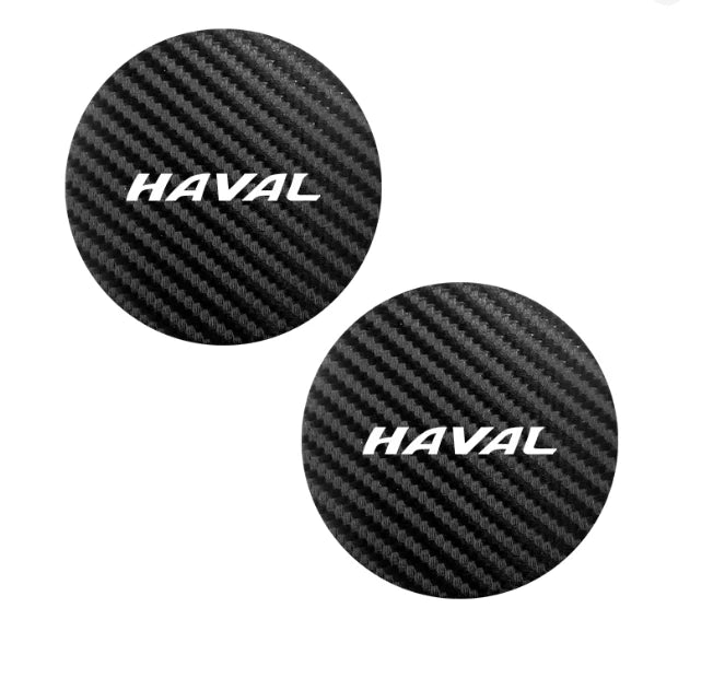 2pcs Car Water Cup Bottle Holder Anti-slip Mat Pad Suede For Haval Jolion H6 GT
