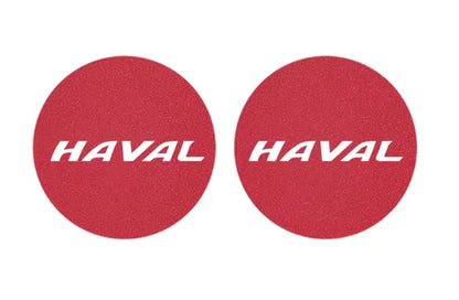 2pcs Car Water Cup Bottle Holder Anti-slip Mat Pad Suede For Haval Jolion H6 GT