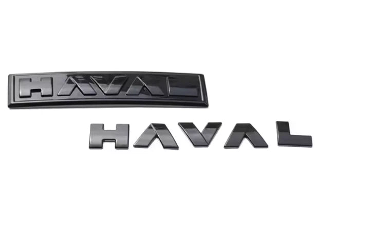 Haval H6/GT -NOT PHEV- Black Out Badges -GWM Chrome delete