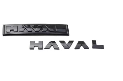Haval H6/GT -NOT PHEV- Black Out Badges -GWM Chrome delete
